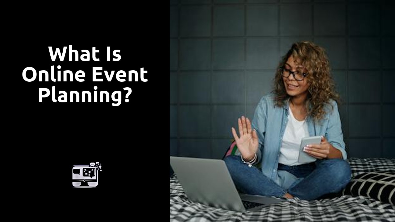 What is online event planning?