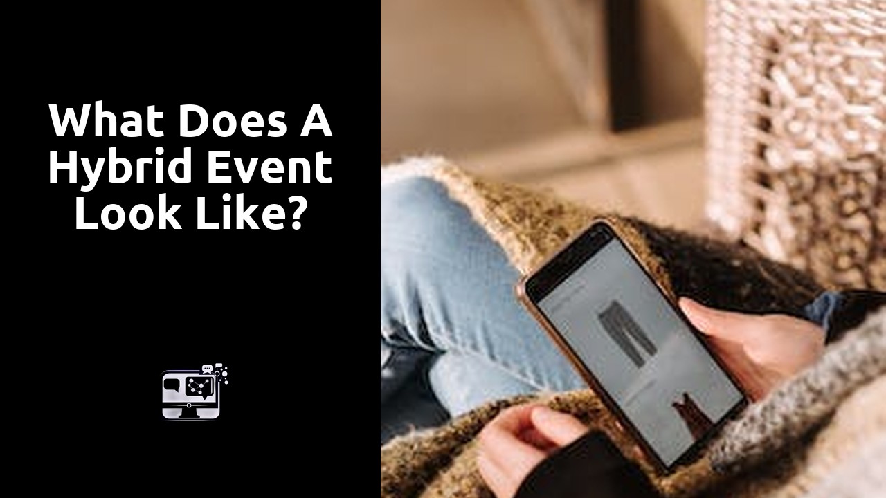 What does a hybrid event look like?